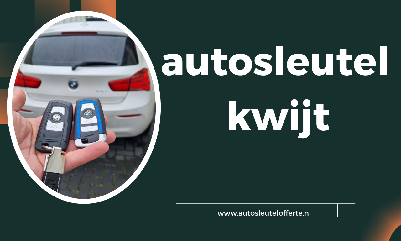 Autosleutel kwijt? Dit moet je direct doen om snel weer op weg te zijn