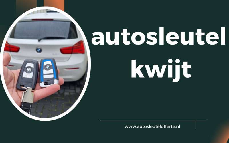 Autosleutel kwijt? Dit moet je direct doen om snel weer op weg te zijn